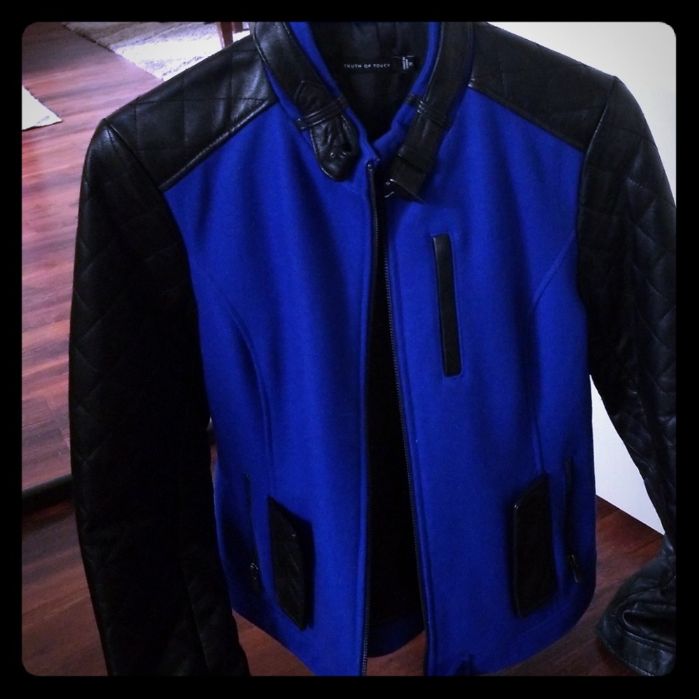 Lamb leather jacket